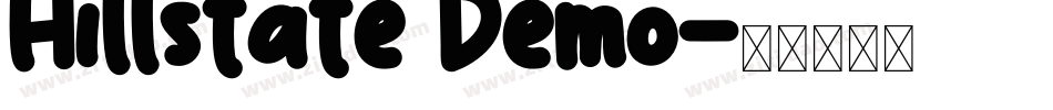 Hillstate Demo字体转换